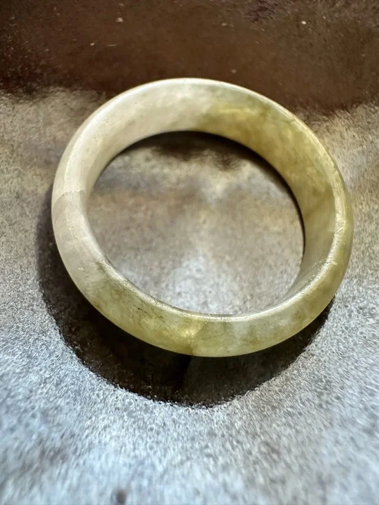 Smooth Green Jasper Ring - Picture 9 of 11